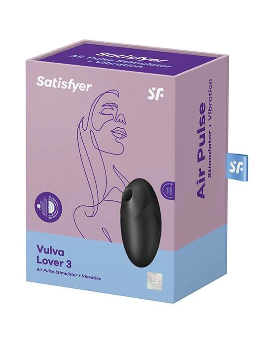 Satisfyer Vulva Lover 3 Black - Image 3