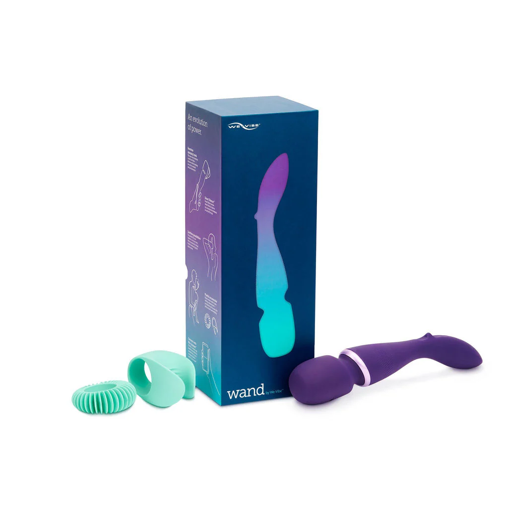 We Vibe Wand App Controlled Wand Massager Purple - Image 6
