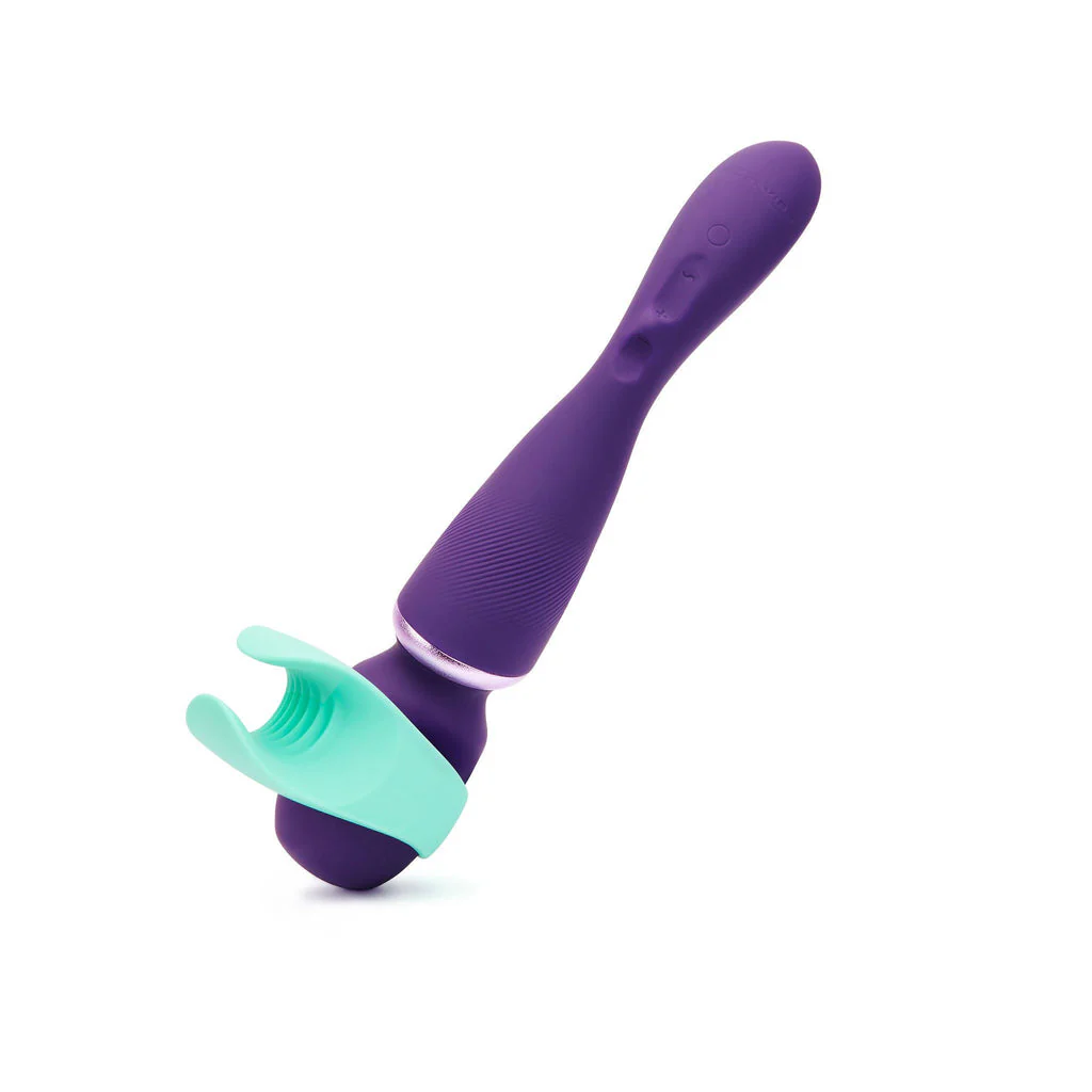 We Vibe Wand App Controlled Wand Massager Purple - Image 9