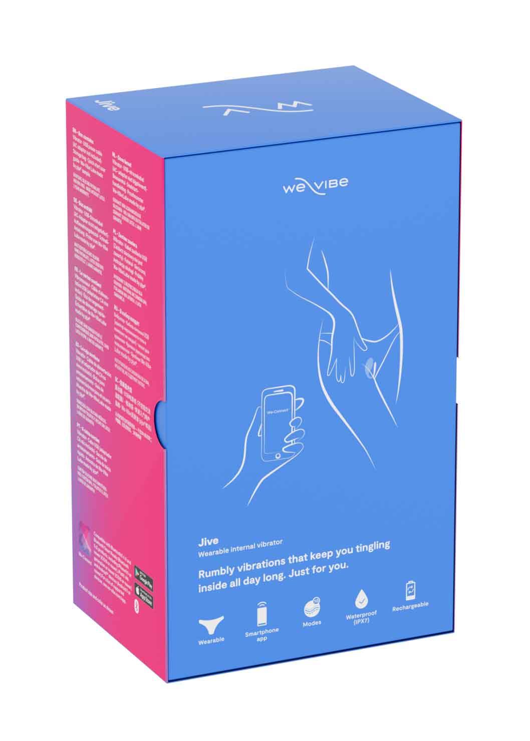 We Vibe Jive G-Spot Vibrator Blue - Image 4