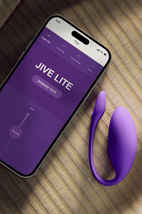 We Vibe Jive Lite G-Spot Vibrator Purple - Image 5