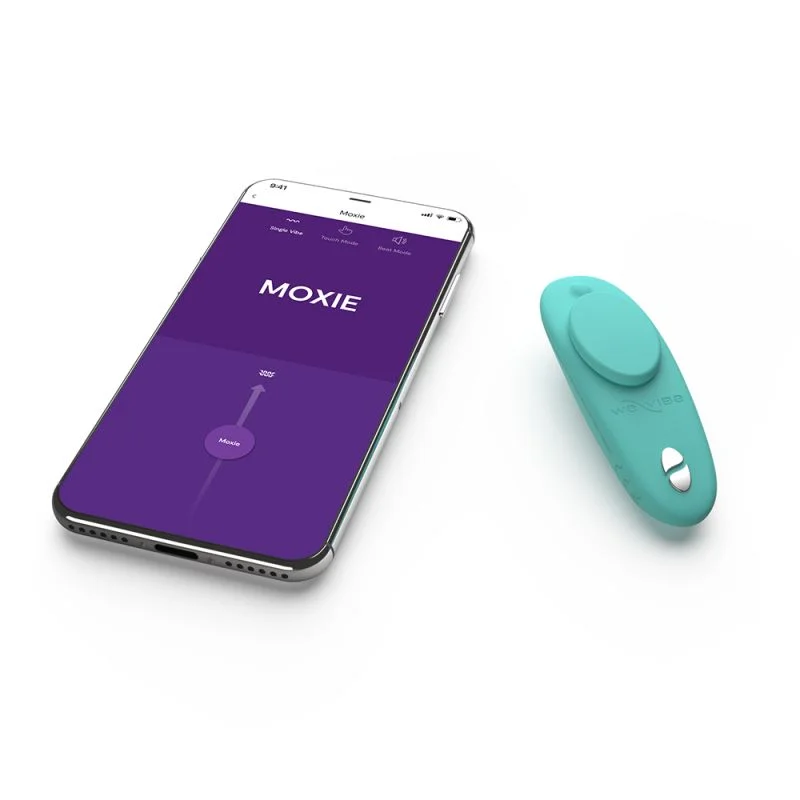 We Vibe Moxie+ Panty Vibrator Aqua - Image 3