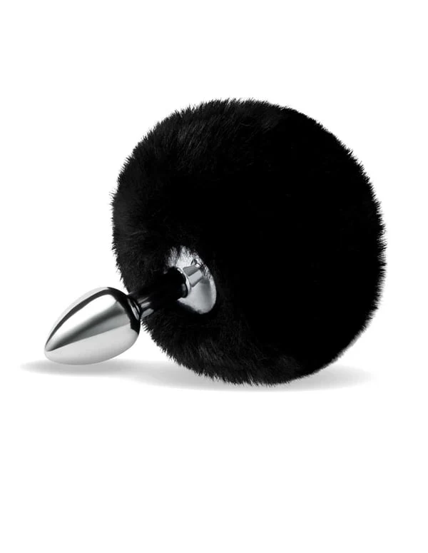 Whipsmart Black Bunny Tail Butt plug - Image 3