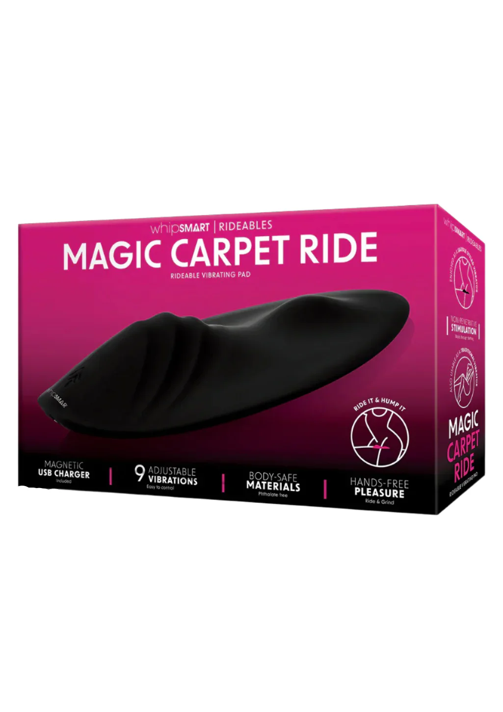 Whipsmart Magic Carpet Ride Rideable Vibrating Pad