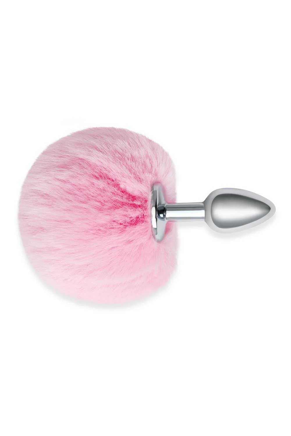 Whipsmart Pink Bunny Tail Butt Plug - Image 4