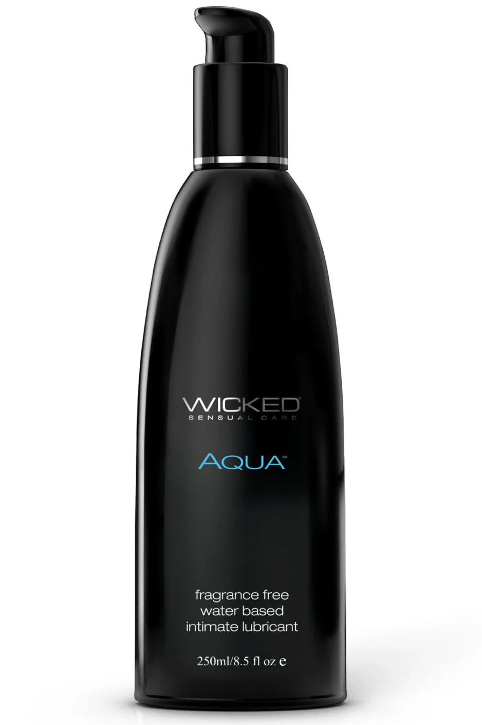 Wicked Aqua Water Based Unscented Lube 250ml