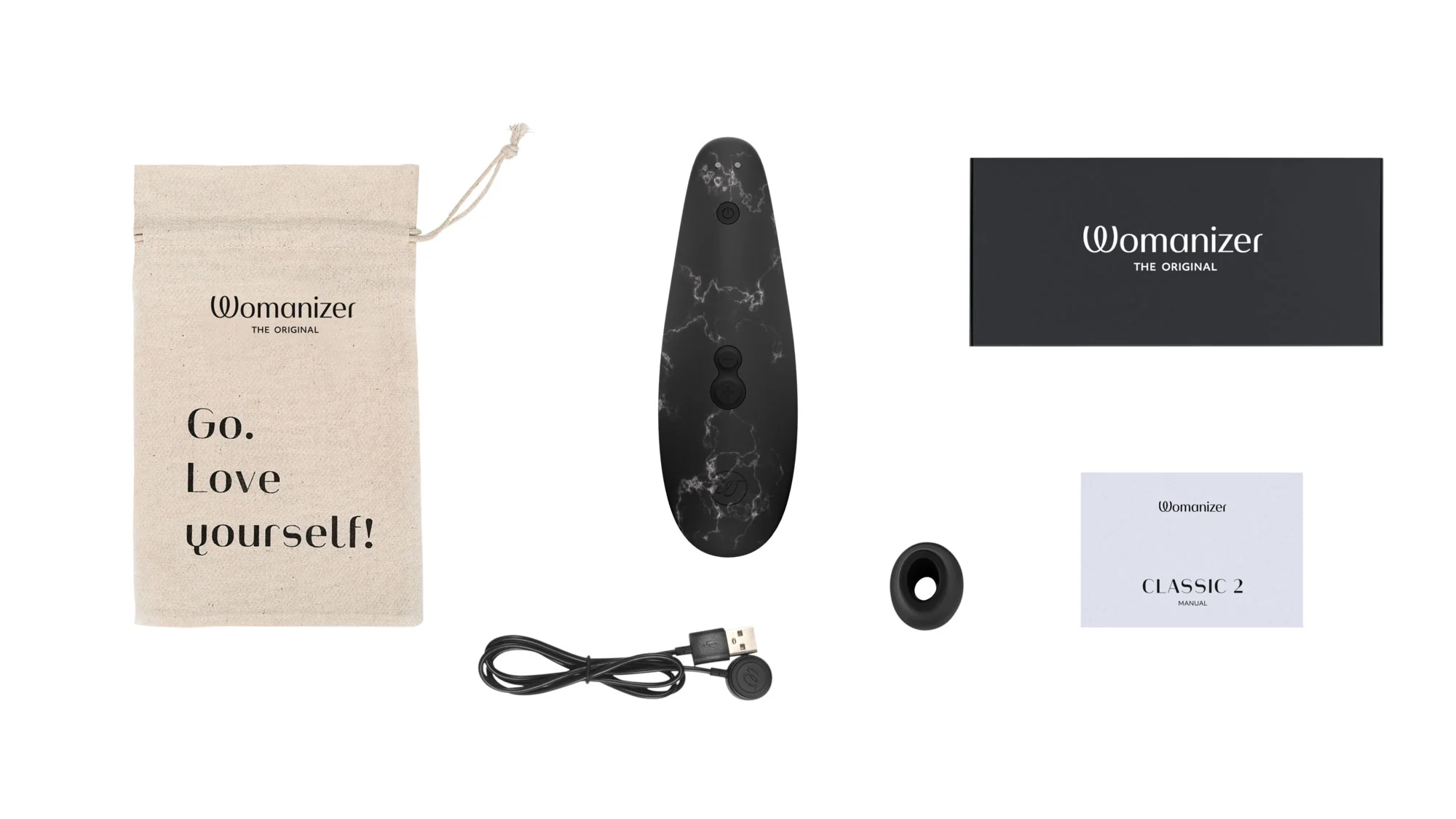 Womanizer Marilyn Monroe Special Edition Black Marble - Image 10