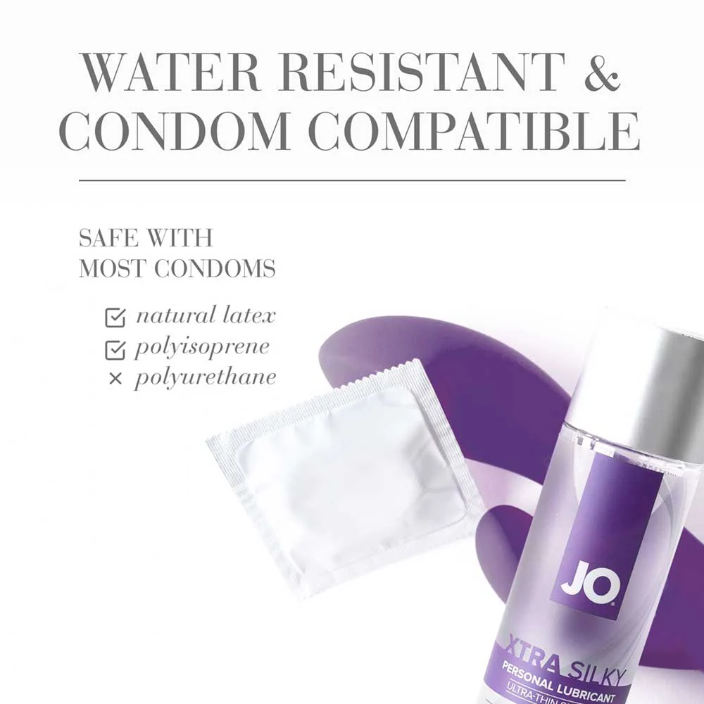 JO Xtra Silky Silicone Lube 30ml - Image 3